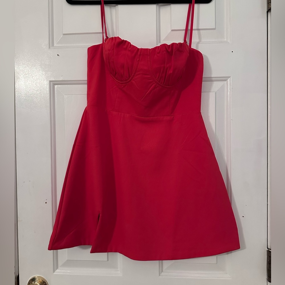 Hello molly spaghetti strap mini dress